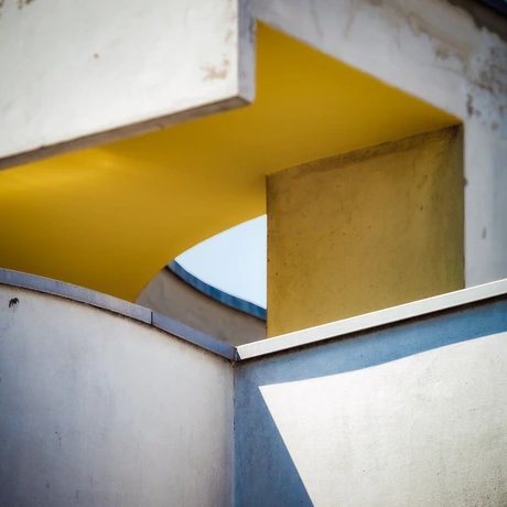 Mann mit Hut Touren - Hans Scharoun, Detail des "Panzerkreuzer", 1930