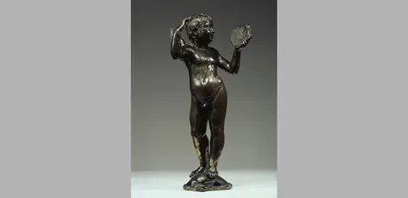 Donatello, Putto mit Tamburin, 1429