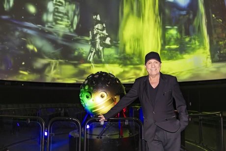 Peter Schilling im Zeiss-Großplanetarium