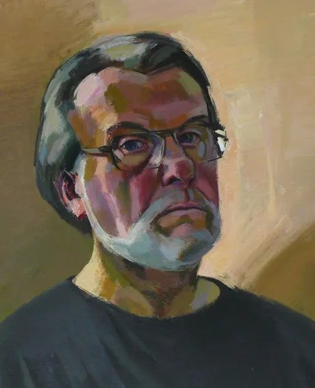 Friedrich Porsdorf Selbstportrait