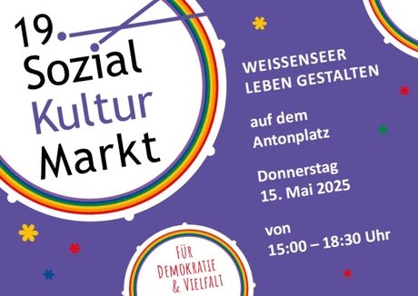 19. SozialKulturMarkt auf dem Antonplatz