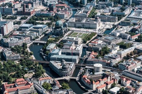Luftaufnahme Museumsinsel Berlin