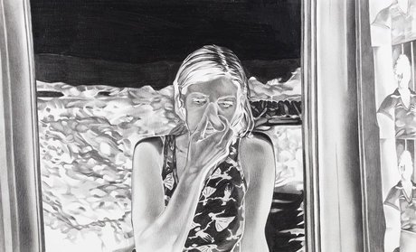 Marc Brandenburg, White Rainbow Nr. 8, 2000 (Ausschnitt), Privatsammlung