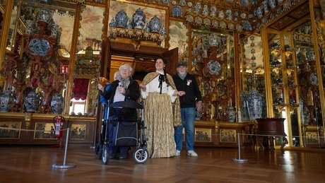 Erinnern. Erleben. Mitmachen – Sophie Charlotte lädt in ihr Schloss. Führung der Malteser für Menschen mit Demenz