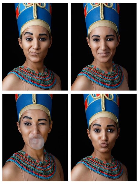 Eine Nacht mit Nofretete