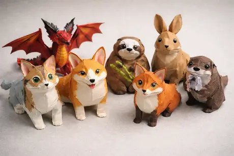 Tiere falten: Origami Schritt für Schritt