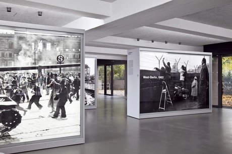 1961 | 1989. Die Berliner Mauer, Ausstellungsansicht