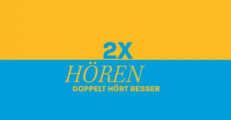 VISUAL 2 x hören