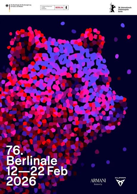 Das Festivalplakat der 76. Berlinale Key Visual 2026