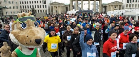 Neujahrslauf am Brandenburger Tor