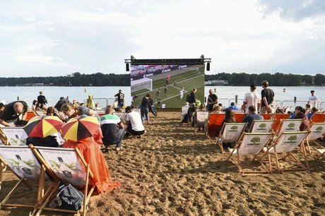 EM 2024 Public Viewing im Strandbad Wendenschloss