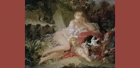 François Boucher, Venus und Amor, um 1742