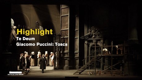 Ivan Inverardi singt „Te Deum“ aus TOSCA