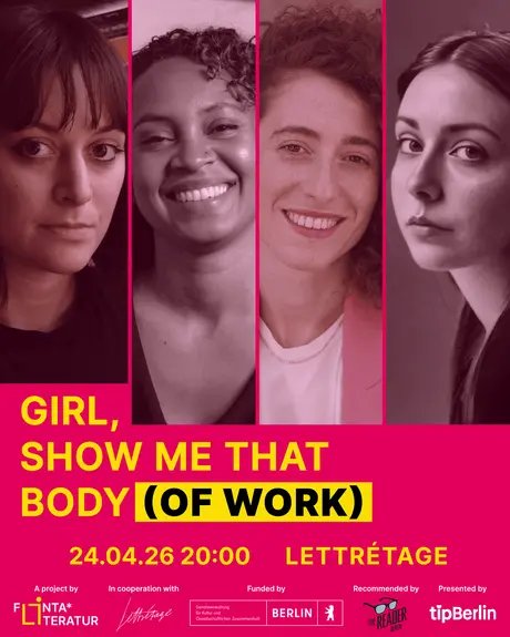 GIRL, SHOW ME THAT BODY (OF WORK) # 5