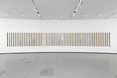 Liz Deschenes, FPS (60), 2018, Ausstellungsansicht, „Une seconde d’éternité“, Bourse de Commerce - Pinault Collection, 2022 © Courtesy of Liz Deschenes / Tadao Ando Architect & Associates, Niney et Marca Architectes, Agence Pierre-Antoine Gatier. ...