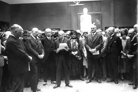 Eröffnung der Frühjahrsausstellung in der Akademie der Künste, 1921, Bundesarchiv, Bild 183-1983-1222-501