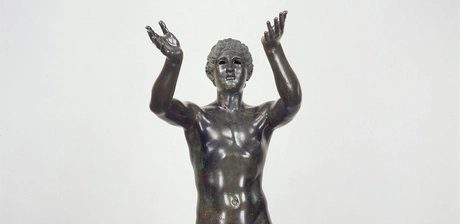 Statue eines jungen Mannes (sog. Betender Knabe), Bronze, Ende 4./Anfang 3. Jh.v.Chr.
