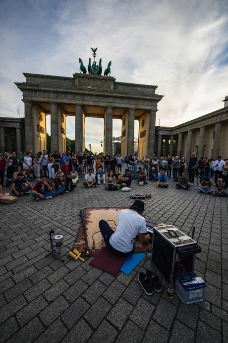 Pressefoto FeteDeLaMusique 2023 - Musik Brandenburger Tor