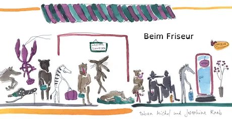 „Beim Frisör“ – eine Reimgeschichte von Tabea Michel