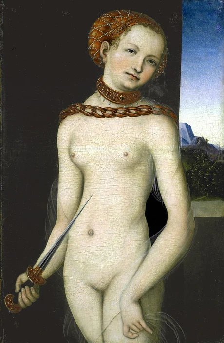 Lucas Cranach der Ältere, Lukretia, um 1535