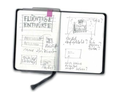 Flüchtige Entwürfe