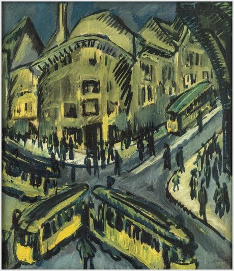 Ernst Ludwig Kirchner, Nollendorfplatz, Berlin, 1912