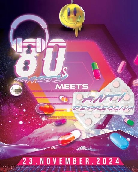 80s meets Antidepressiva