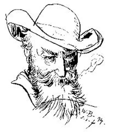 Selbstporträt Wilhelm Busch