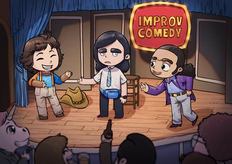 Masud-Improv mit Gästen: Improv-Comedy