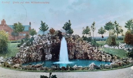 Frühere Grotte auf dem Wildenbruchplatz