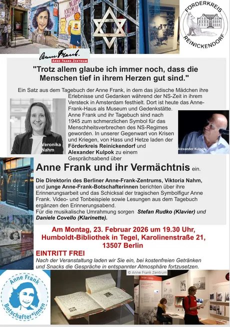 Anne Frank | Flyer
