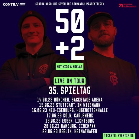 50+2 LIVE ON TOUR 35.SPIELTAG