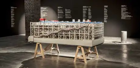 Saâdane Afif, The Fountain Archives (Bookshelves), 2022