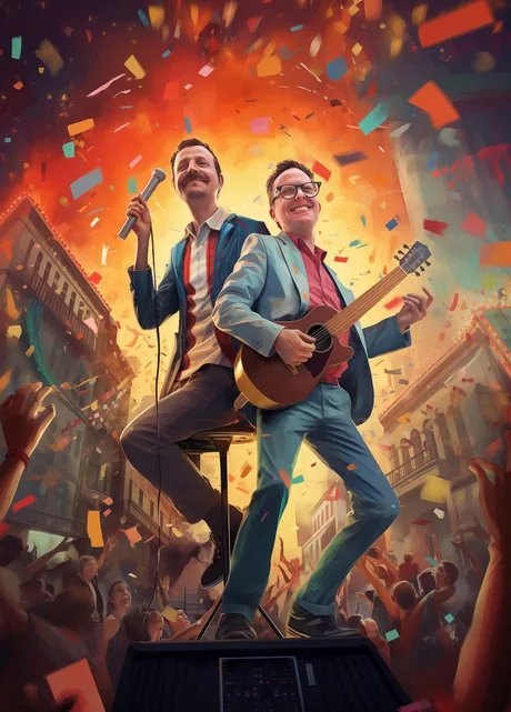 Tiere streicheln Menschen - Neues Programm