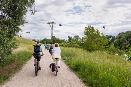 Radtour durchs Grüne