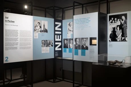 Gedenkstätte Stille Helden, Blick in die Dauerausstellung