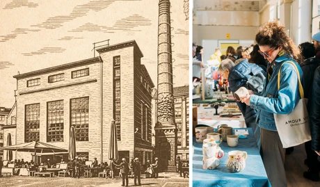 Kunstmarkt mit Craft Beer Kultur