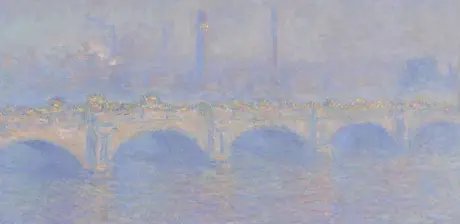 Claude Monet, Waterloo Bridge, Detail, 1903