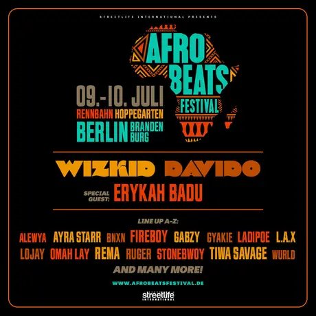 POSTER Afrobeats Festival