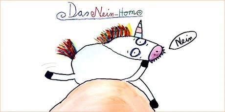 NEINhorn Zeichnung von Bela (8 Jahre)