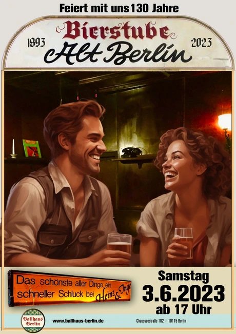 130 Jahre Bierstube Alt Berlin