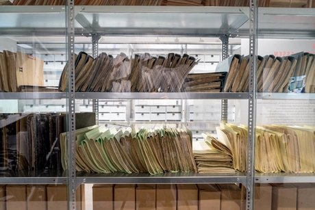 Einblick ins Geheime Aktenstapel