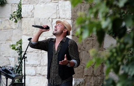 Adriano Mottola beim Italienschen Abend