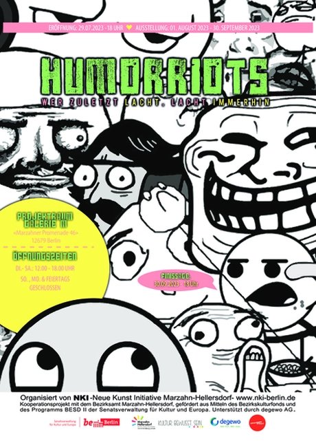 HUMORRIOTS - wer zuletzt lacht, lacht immerhin