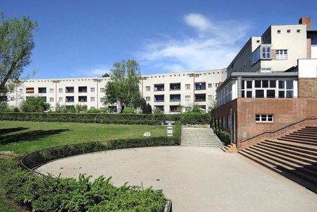 Blick ins Innere des Hufeisen