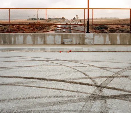 Series “False Prophet Radio”, Overpass, Highway 10, USA 2023-2025