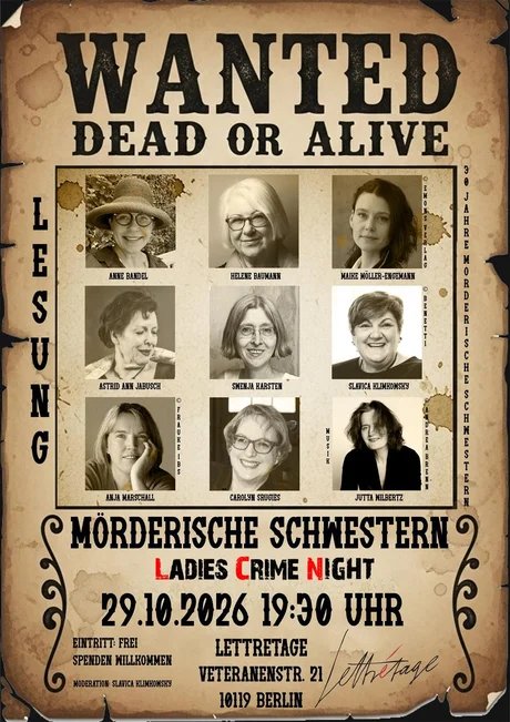Ladies Crime Night mit den Mörderischen Schwestern