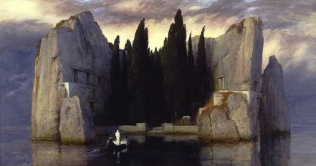 Arnold Böcklin, Die Toteninsel, 1883