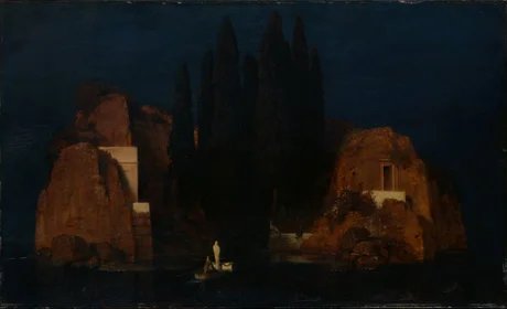 Arnold Böcklin, Die Toteninsel, 1880
