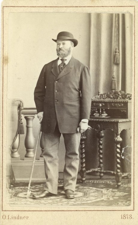 Emil Sello, Königlicher Hofgärtner am Neuen Palais, Carte de Visite